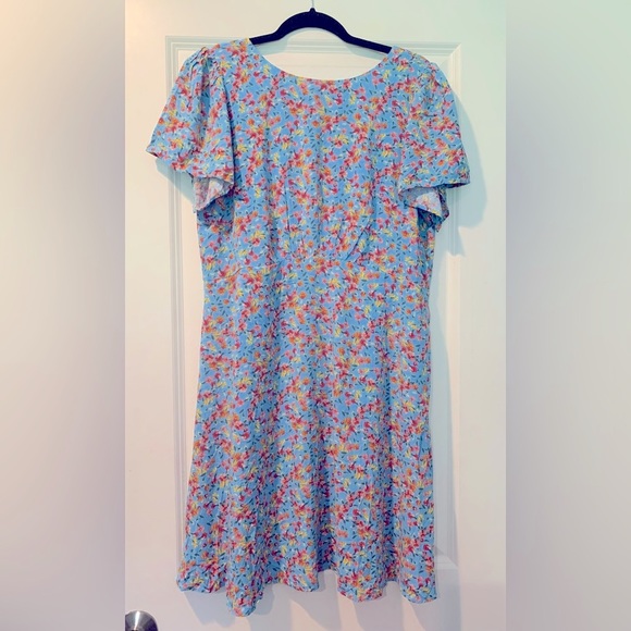 NWT Loft Tie Back Pocket Dress size 8 - Picture 4 of 8